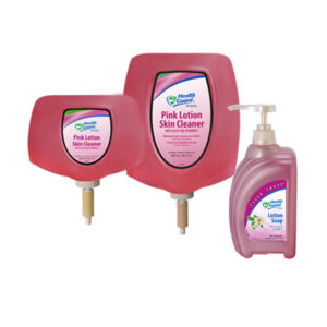 Transparent Pink Lotion Skin Cleaner