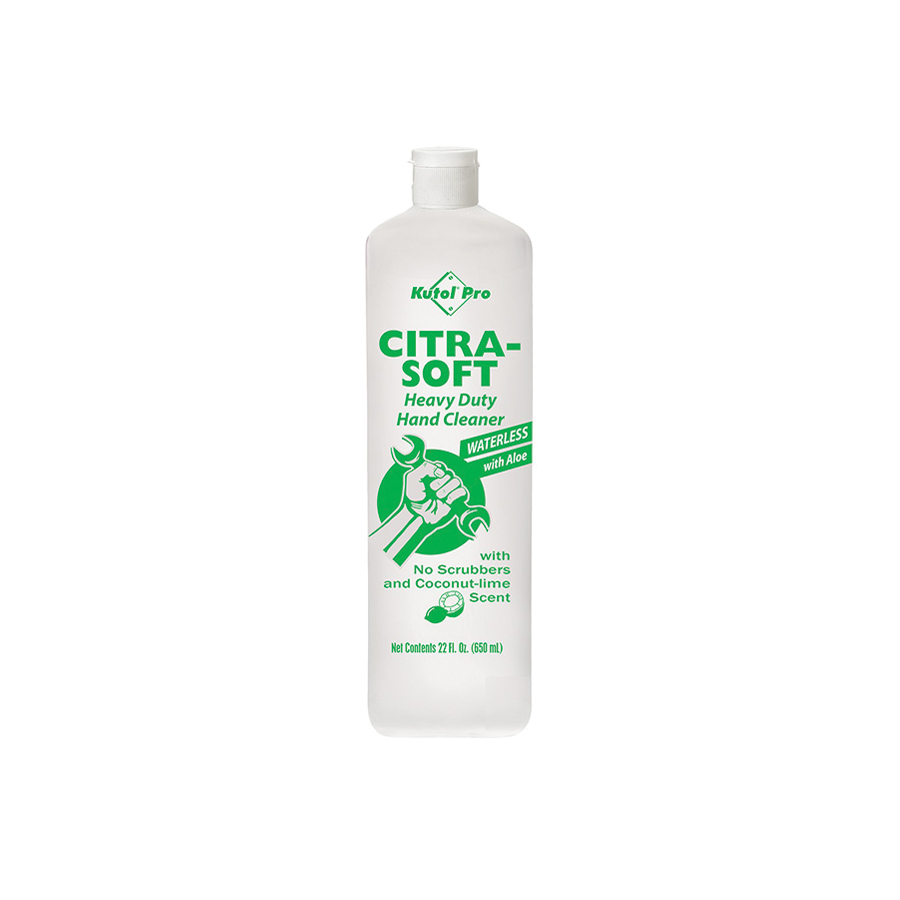 Citra-Soft hand cleaner from Kutol Pro - use with or without water