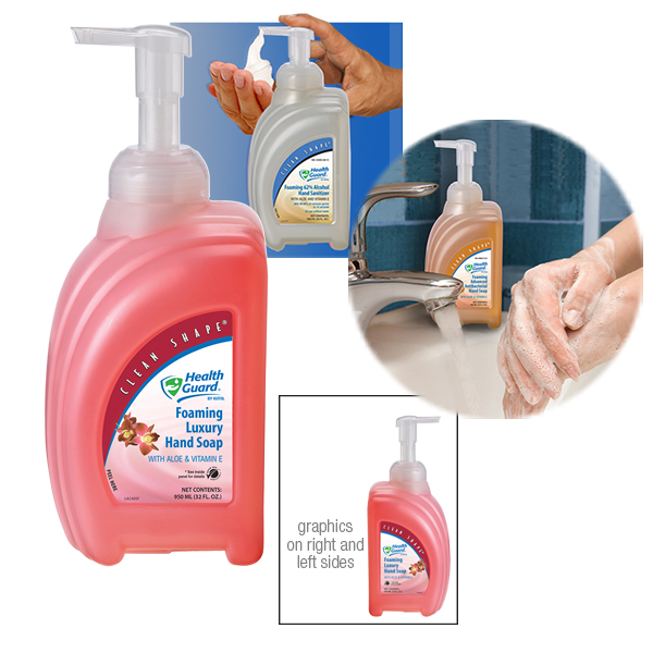 soap & sanitizer Clean Shape pump bottle