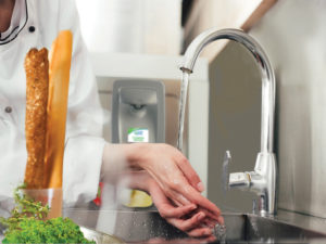 Hand hygiene food services
