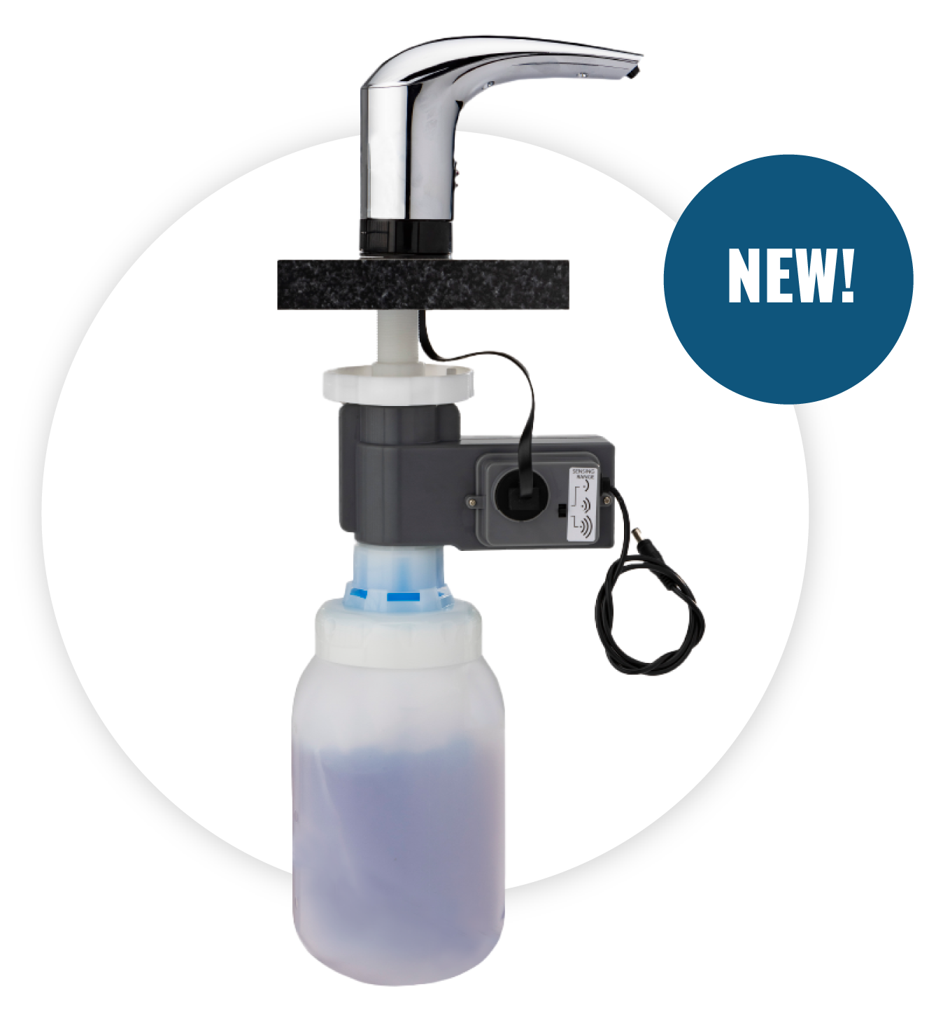 Topfill No Touch Counter Mount Soap Dispenser Topfill No Touch Counter Mount Soap Dispenser